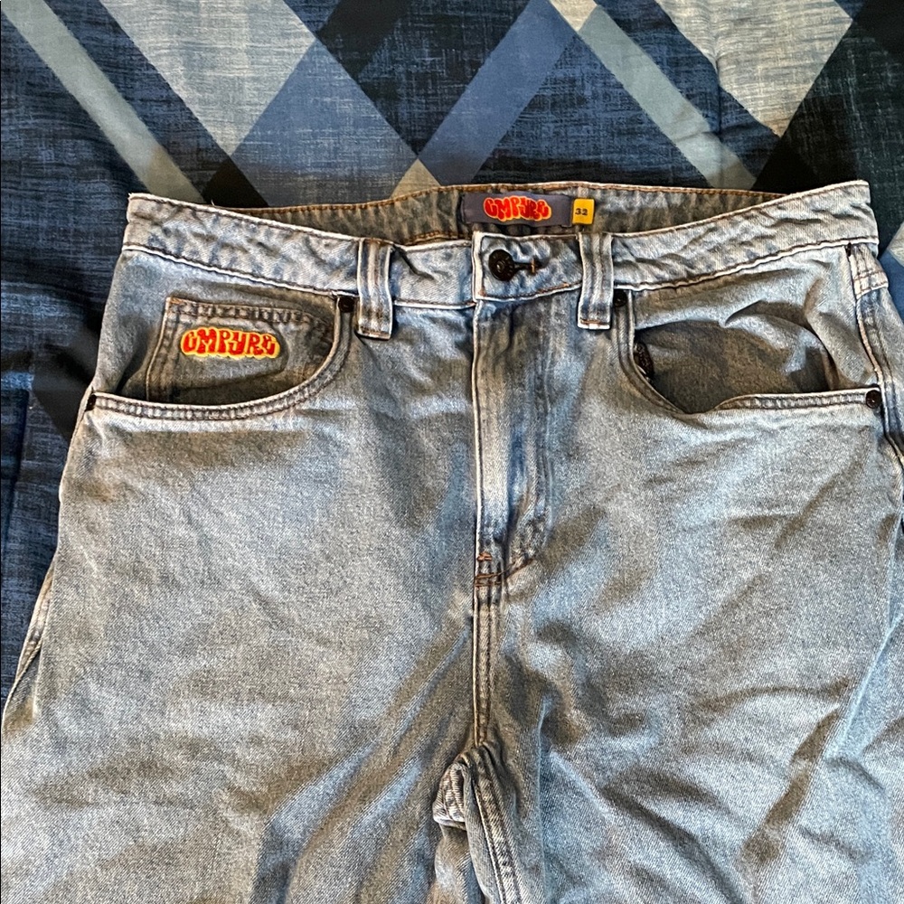 Relaxed Fit Light Blue Men's Jeans